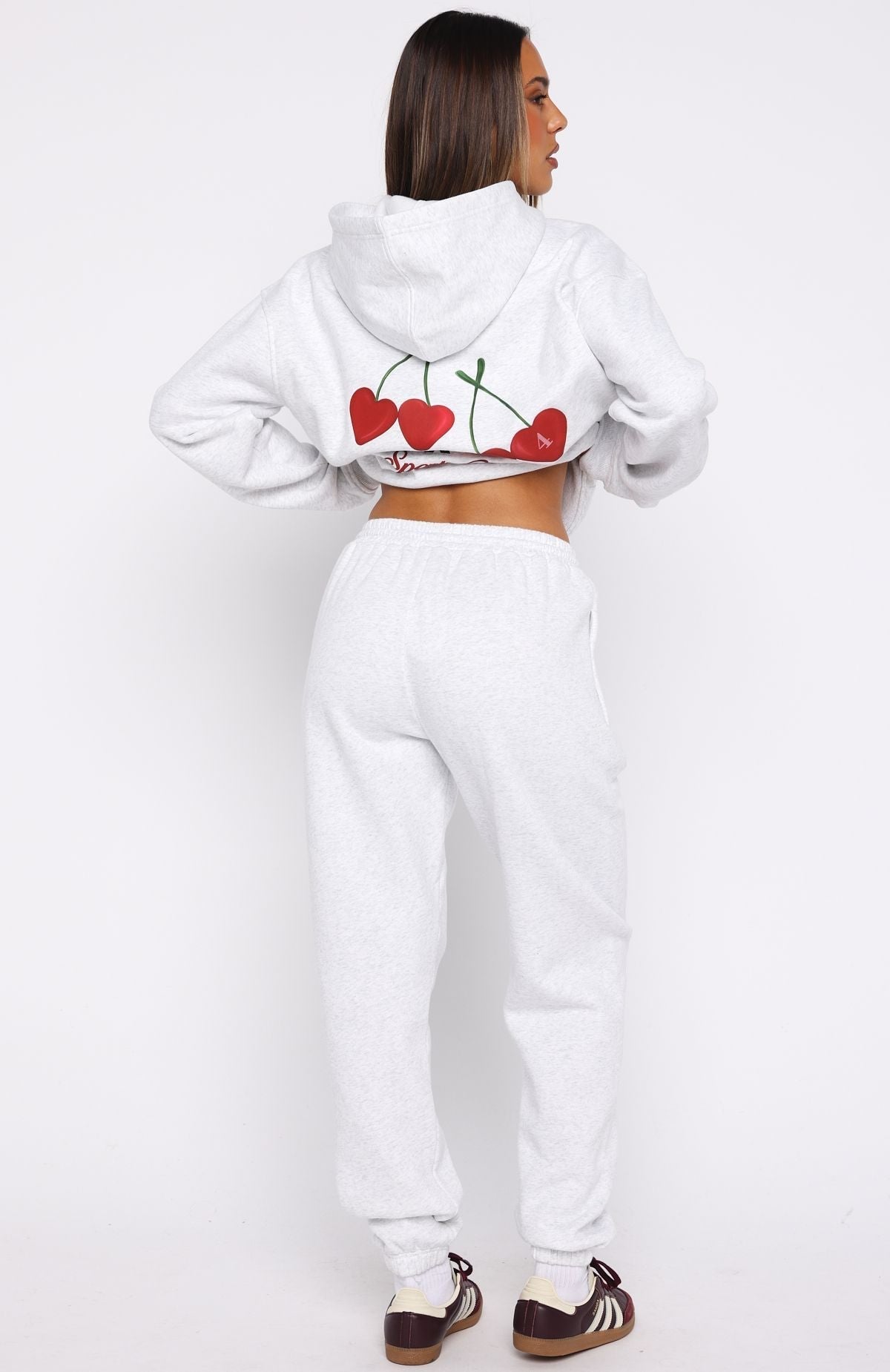 White Fox Club 14 Izzy Sweatpants Grey Marle