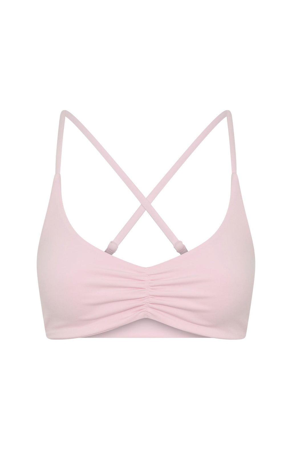 White Fox Fusion Sports Bra Ballet Pink