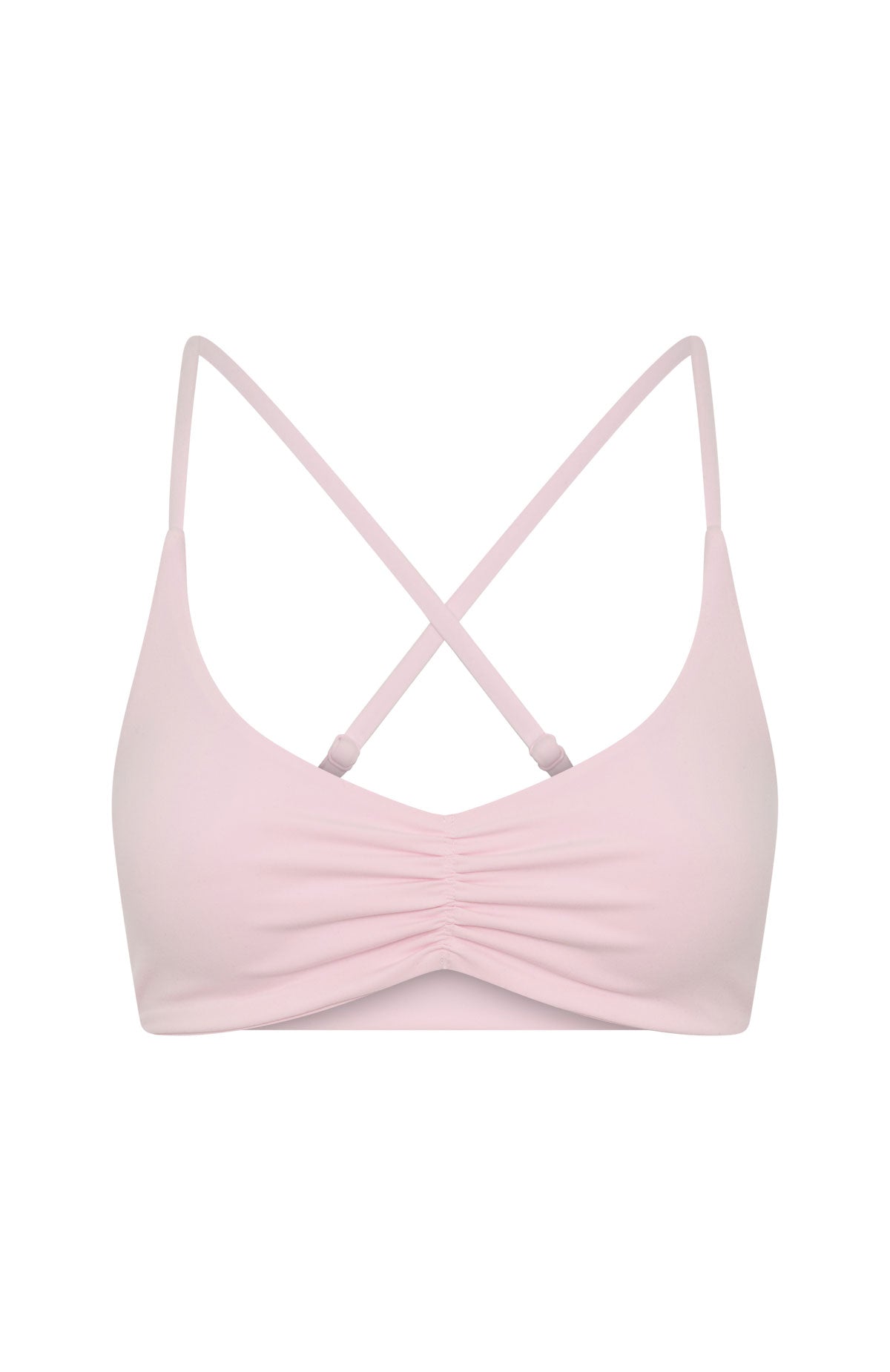 White Fox Fusion Sports Bra Ballet Pink