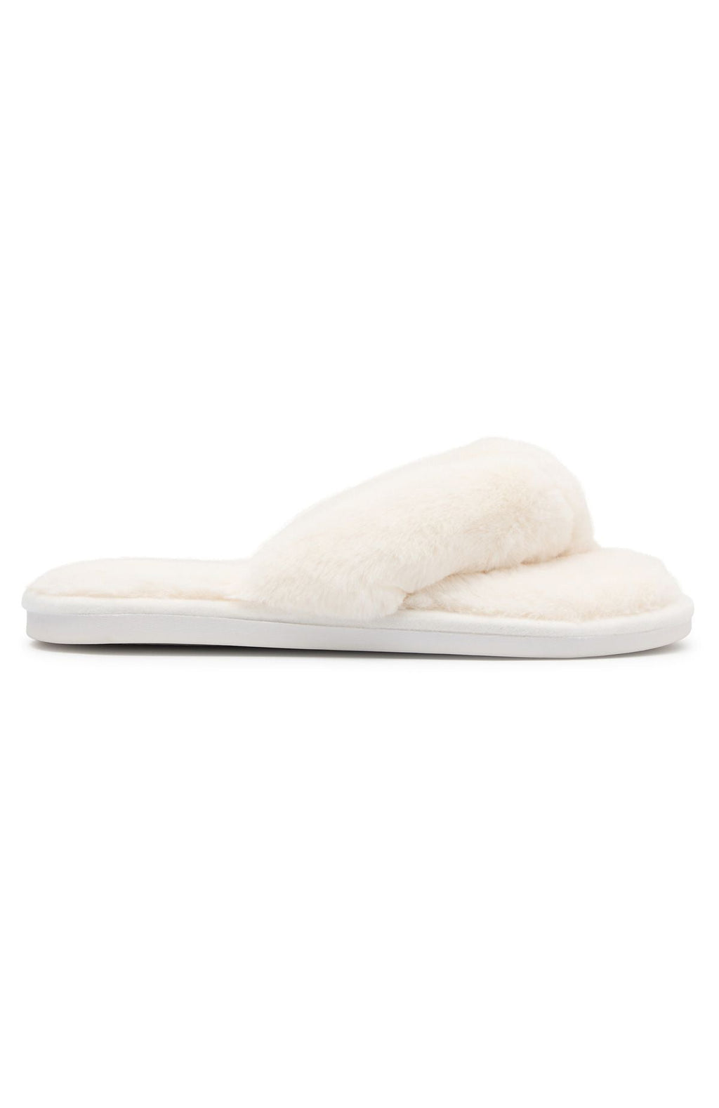 White Fox Sunnie Slippers Cream