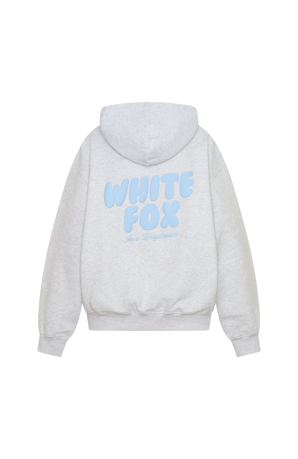 White Fox Daydreamers Nadia Oversized Hoodie Grey Marle