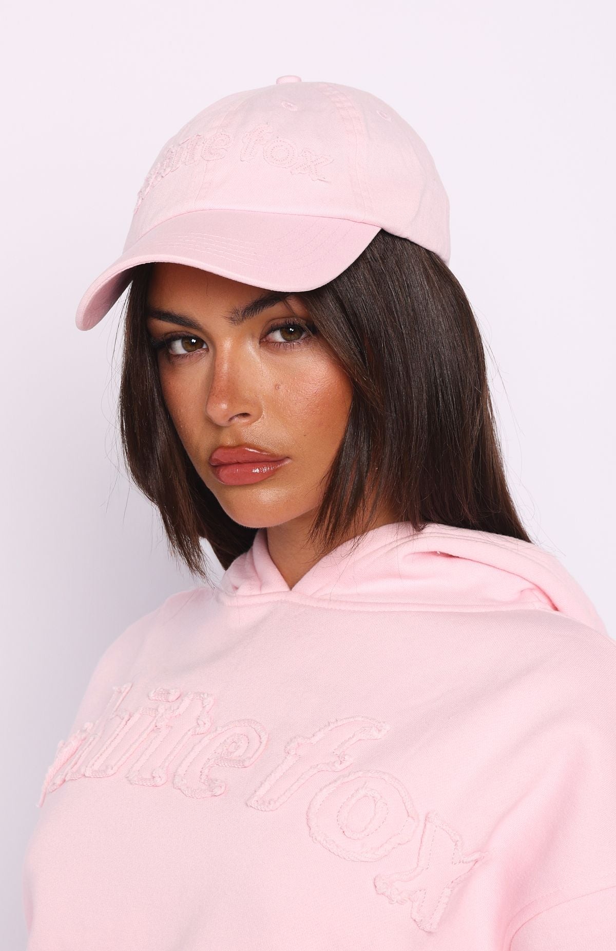 White Fox Recharging Cap Pink