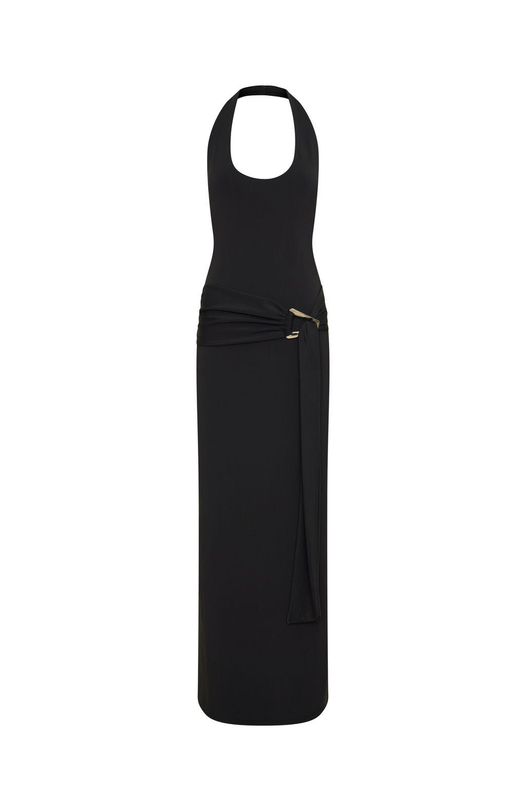 White Fox This Voice Maxi Dress Black