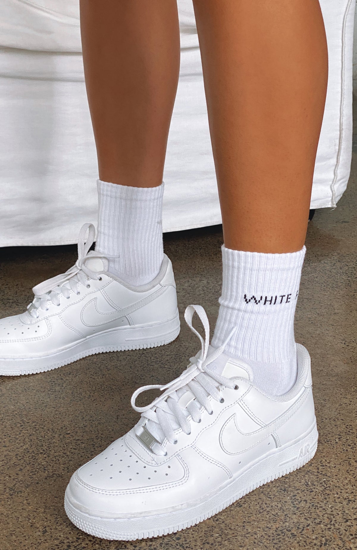 White Fox Good To Go Socks White
