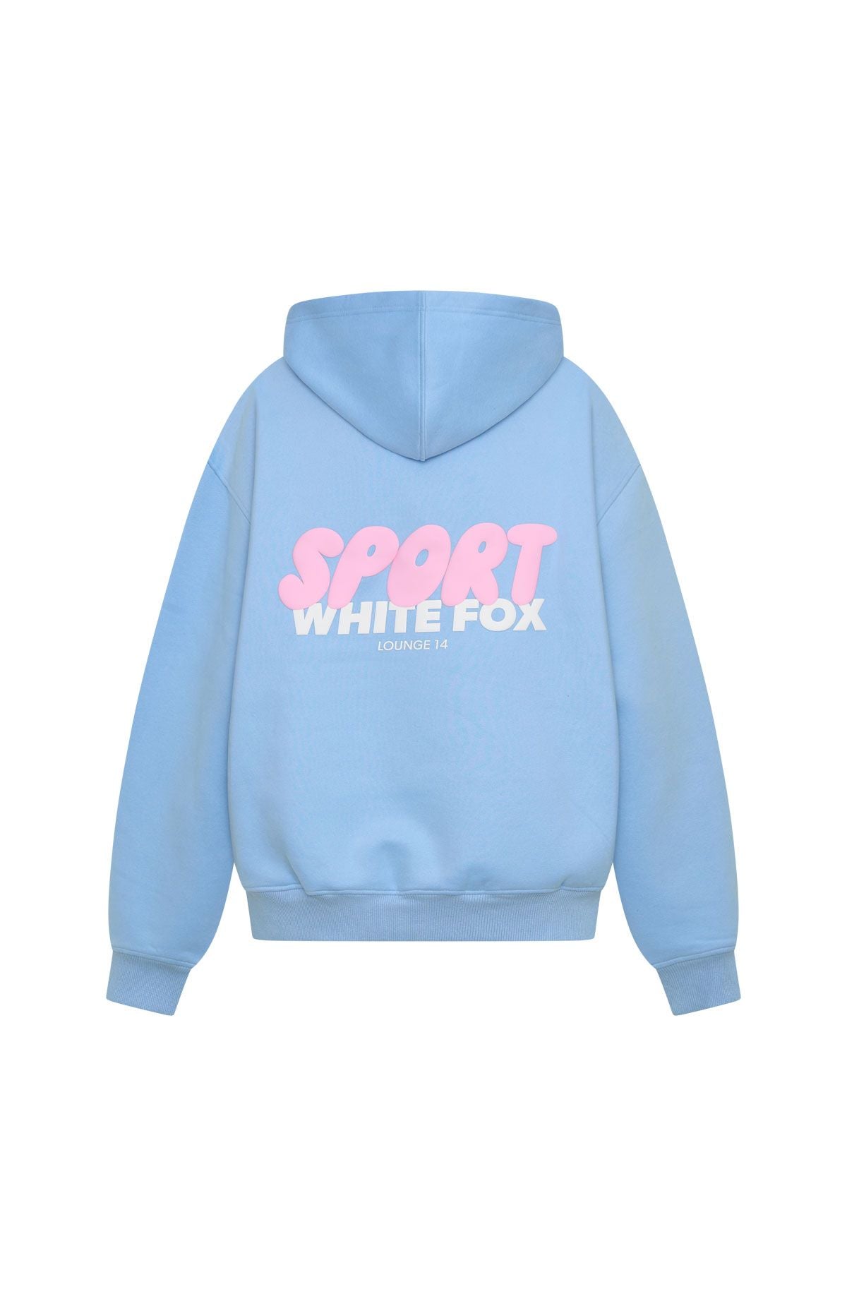 White Fox Club 14 Peyton Oversized Hoodie Blue