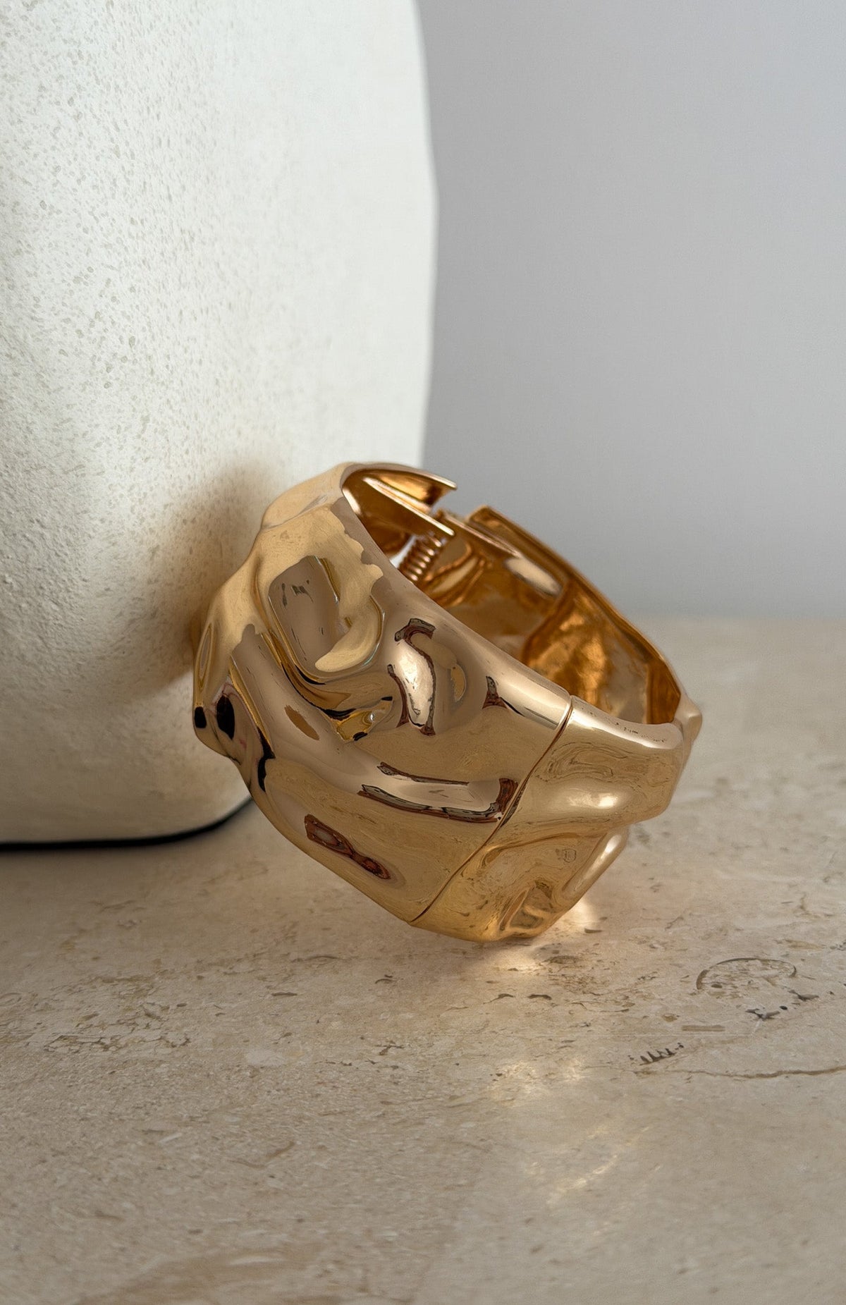 White Fox Damon Bracelet Gold