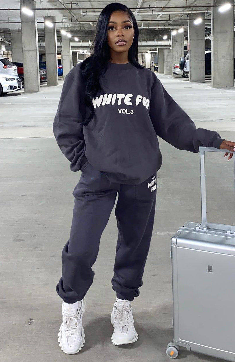 White Fox Offstage Sweatpants Shadow