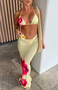 White Fox Golden Hour Bikini Top Lemon Lush