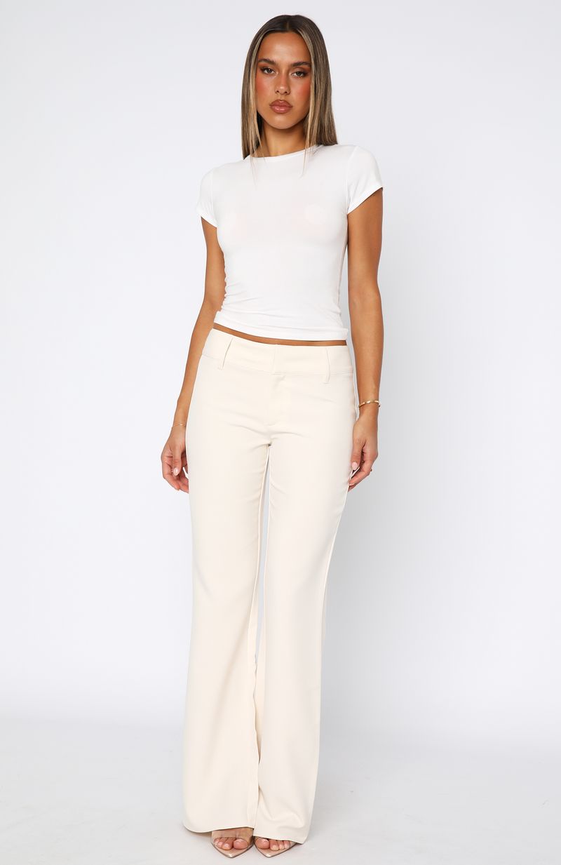 White Fox Miss CEO Pant Oat