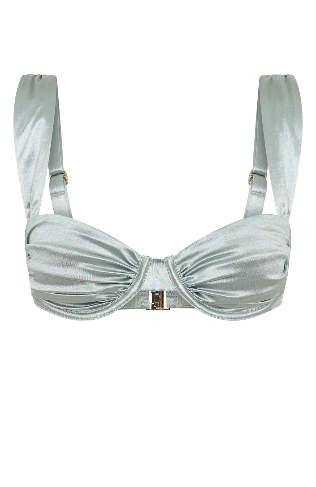 White Fox Dani Bikini Top Seafoam