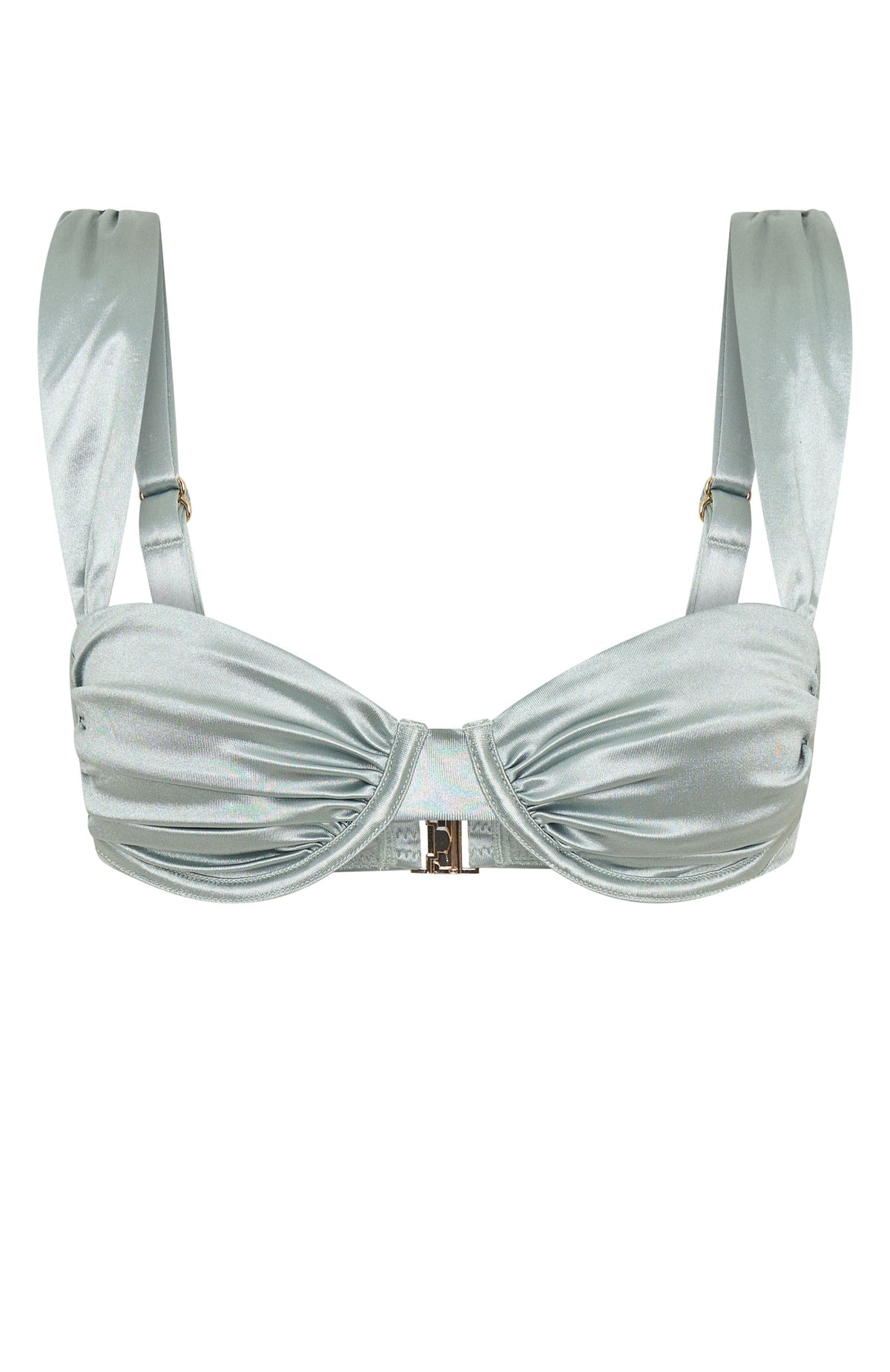 White Fox Dani Bikini Top Seafoam