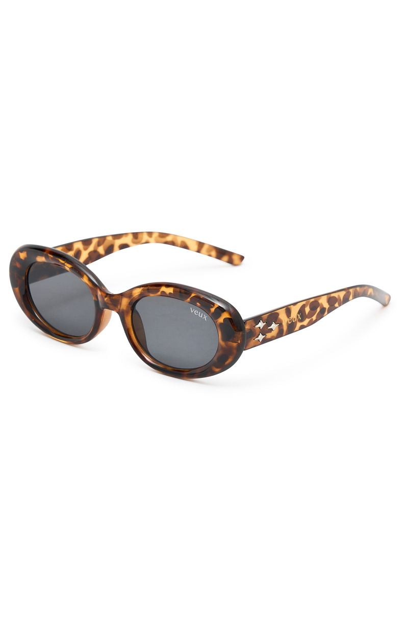 White Fox Emerald Sunglasses Tortoise