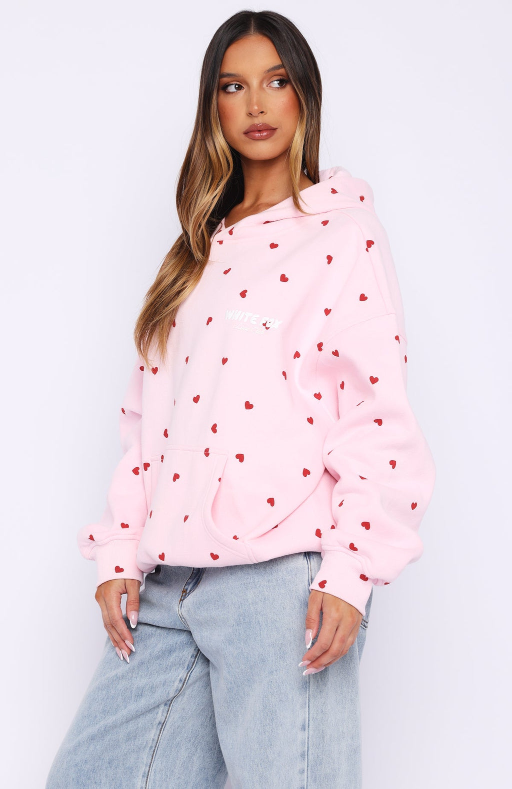White Fox My One And Only Oversized Hoodie Posy