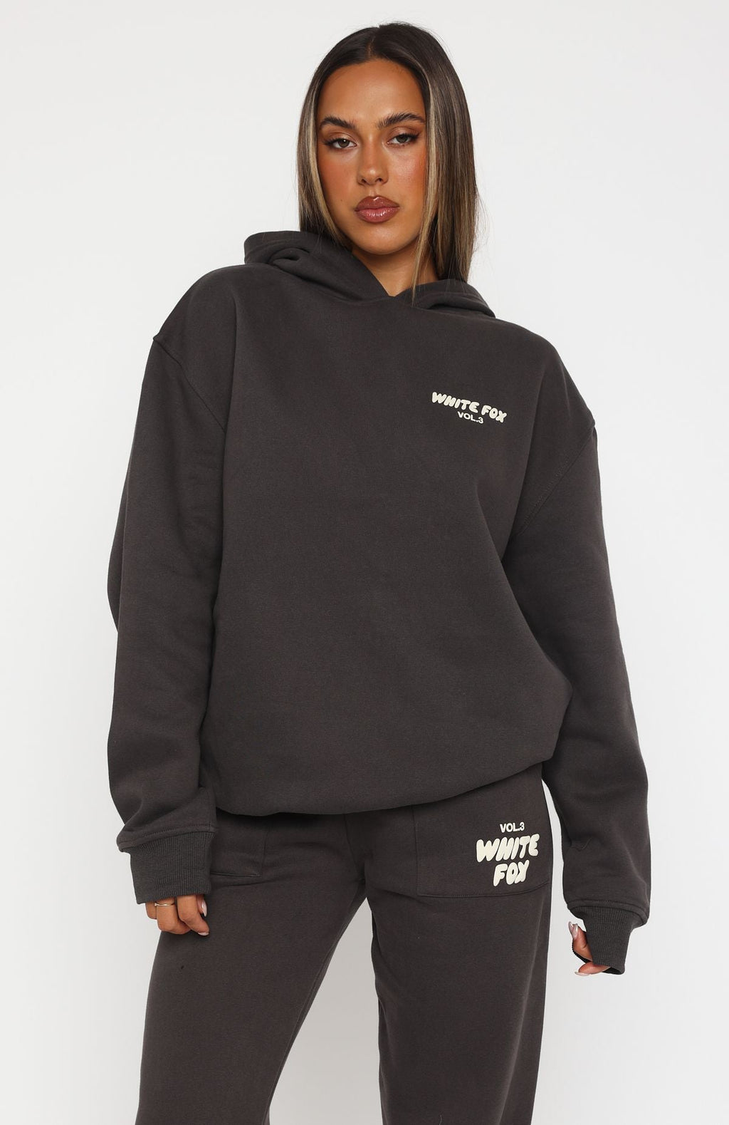 White Fox Offstage Hoodie Shadow