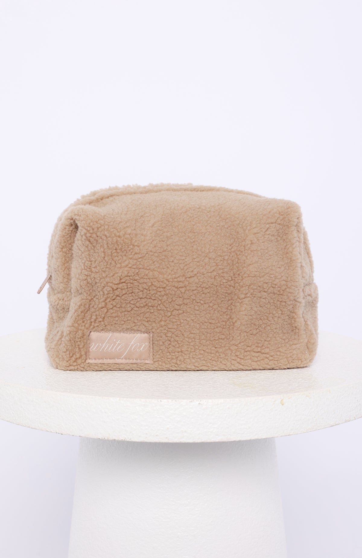 White Fox Kofi Cosmetic Bag Biscuit