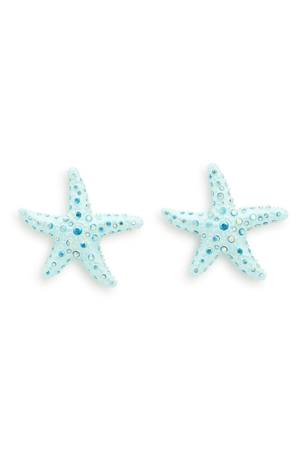 White Fox Aminah Earrings Blue