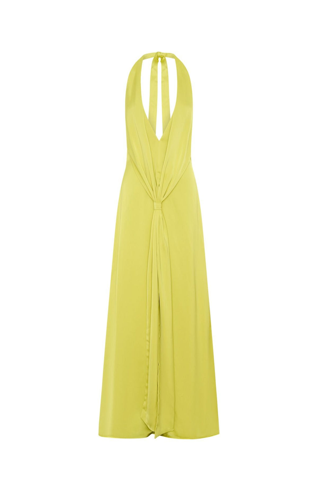 White Fox Delicate Delight Maxi Dress Chartreuse