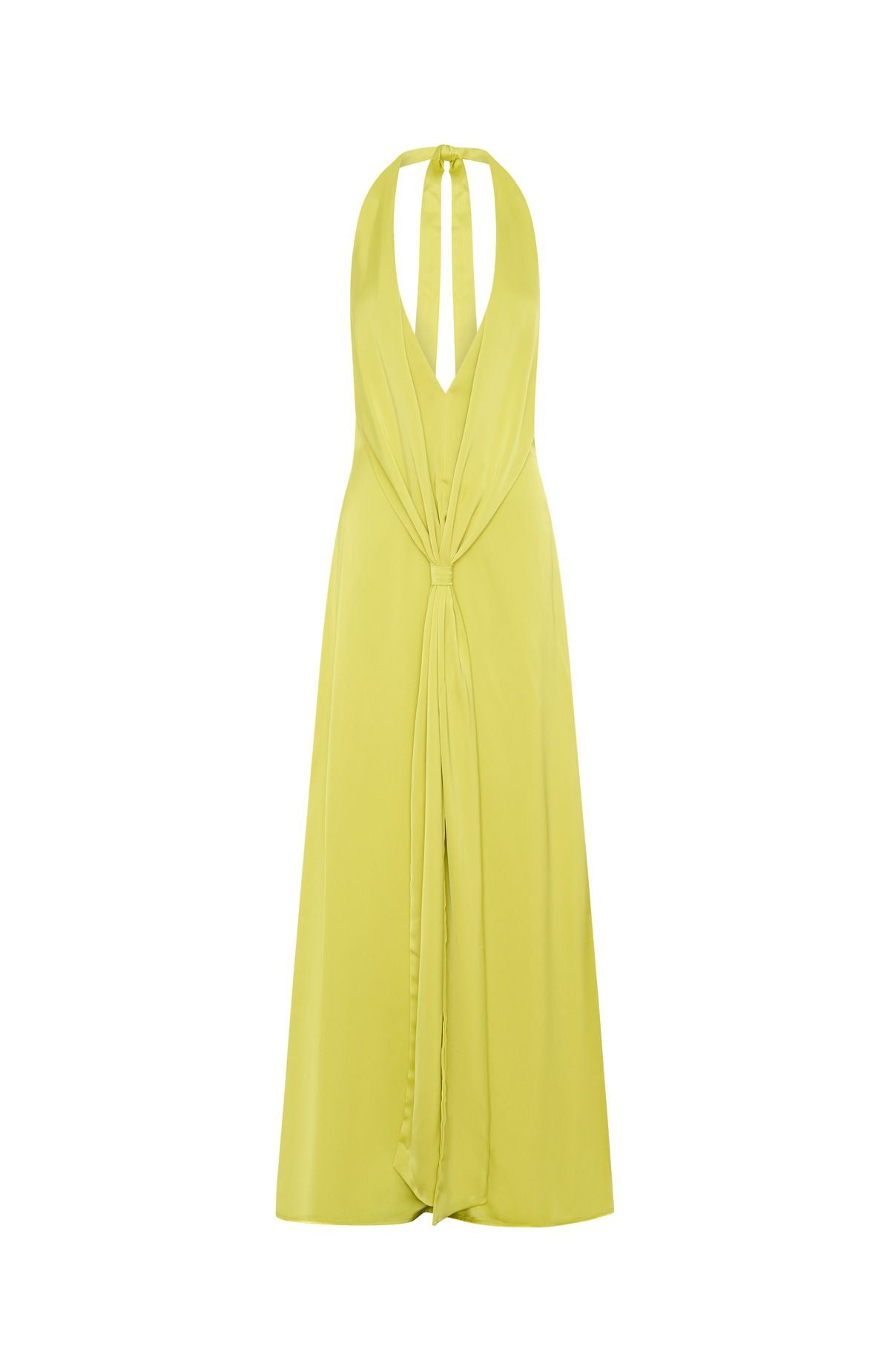 White Fox Delicate Delight Maxi Dress Chartreuse