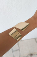 White Fox Bonucci Cuff Bracelet Gold