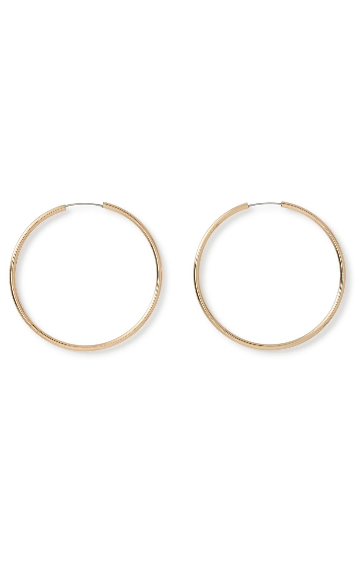 White Fox Nova Earrings Gold