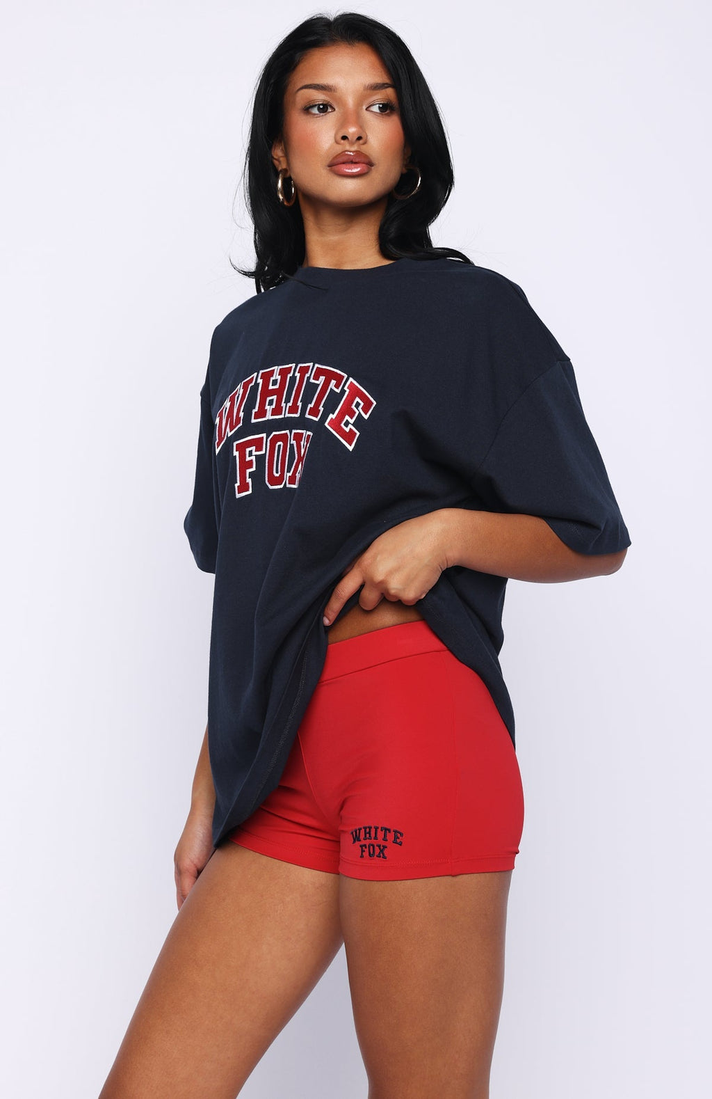 White Fox Starting Fresh Bike Shorts Red