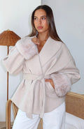 White Fox All My Friends Jacket Beige