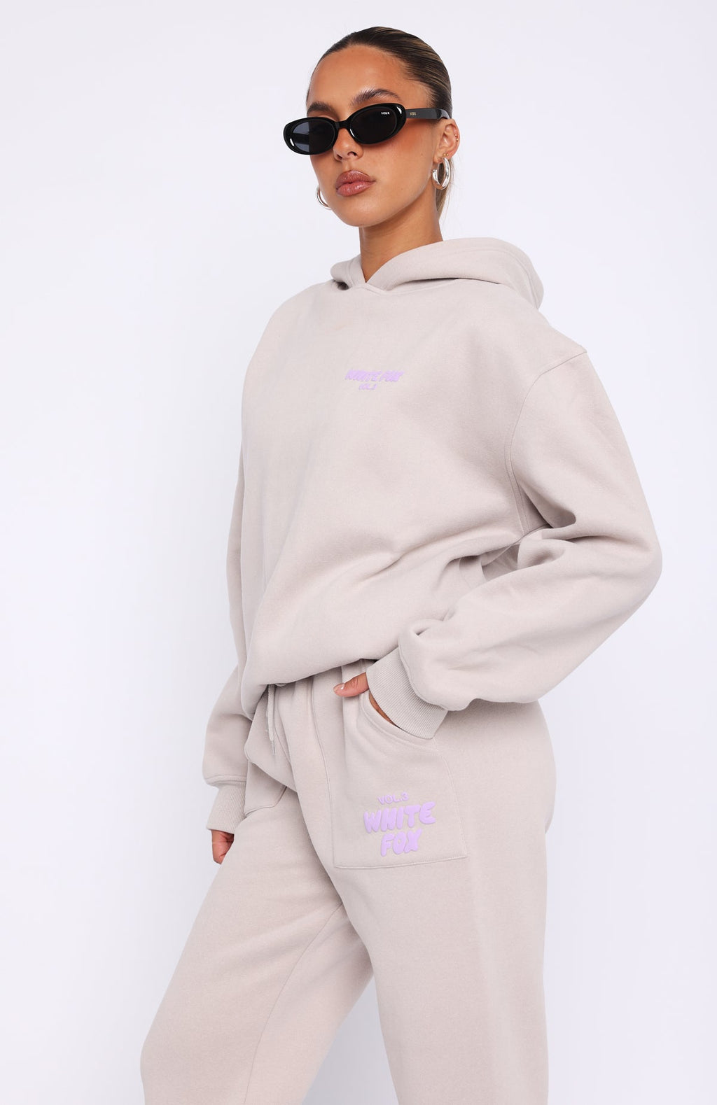 White Fox Offstage Hoodie Cloud