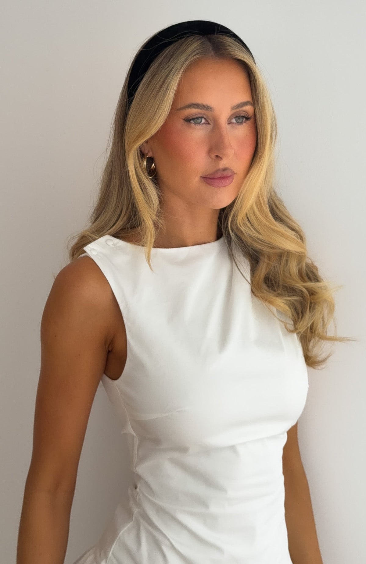 White Fox Libbi Headband Black