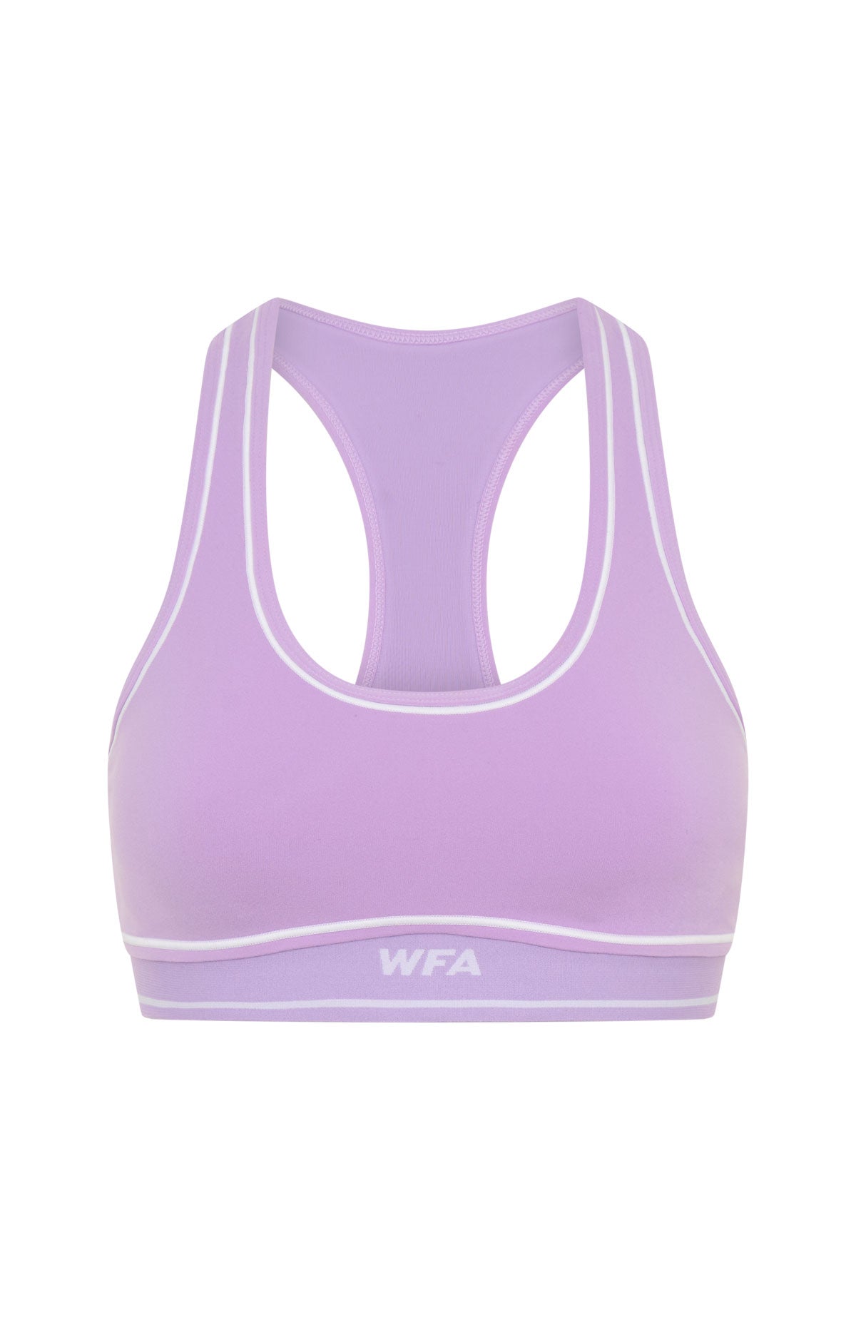 White Fox Regimen Sports Bra Orchid/White