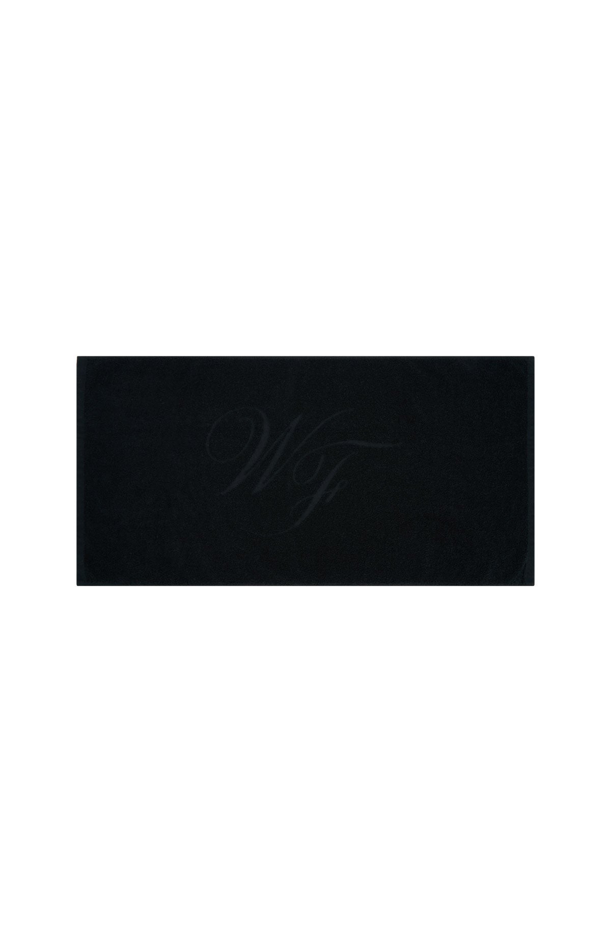 White Fox Feeling Fresh Gym Towel Black