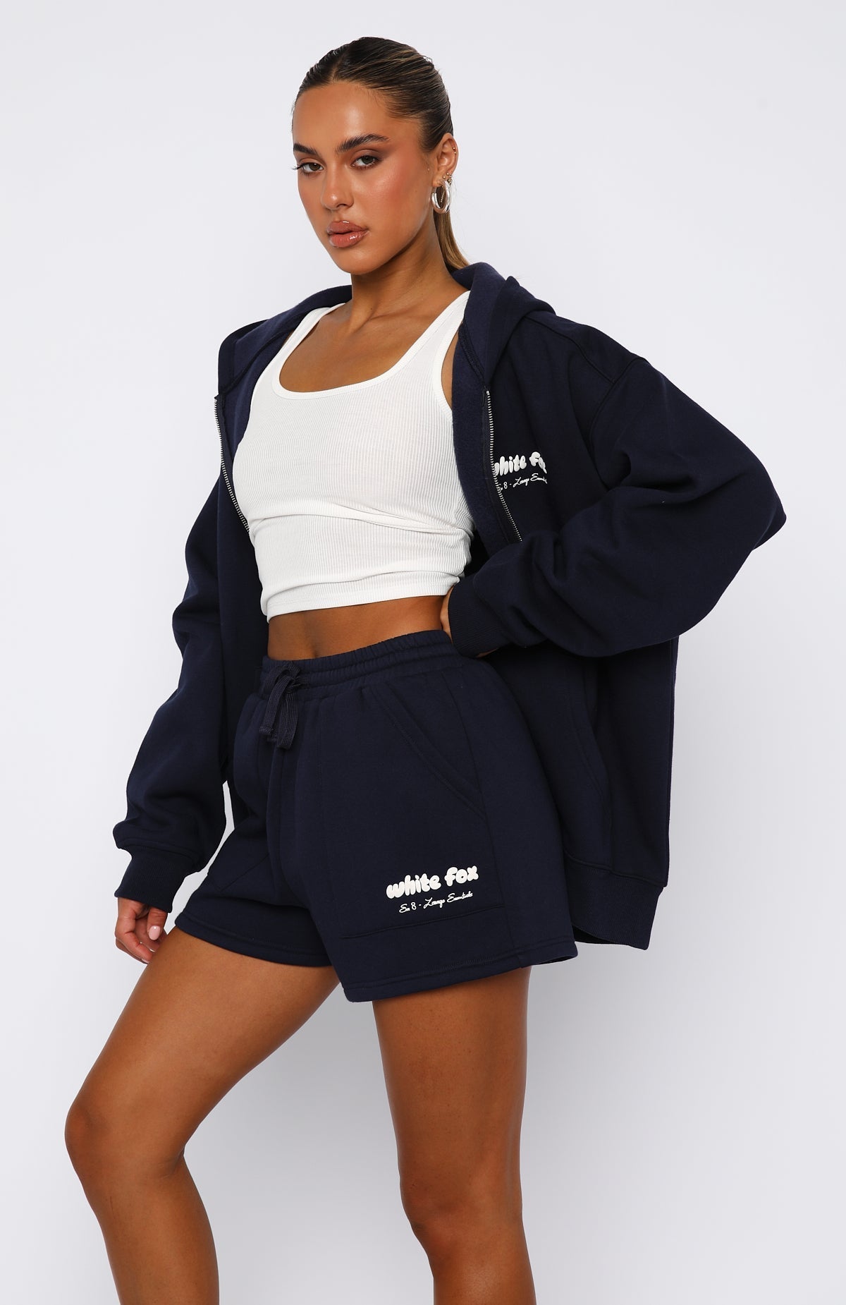 White Fox Era 8 Lounge Shorts Nautical