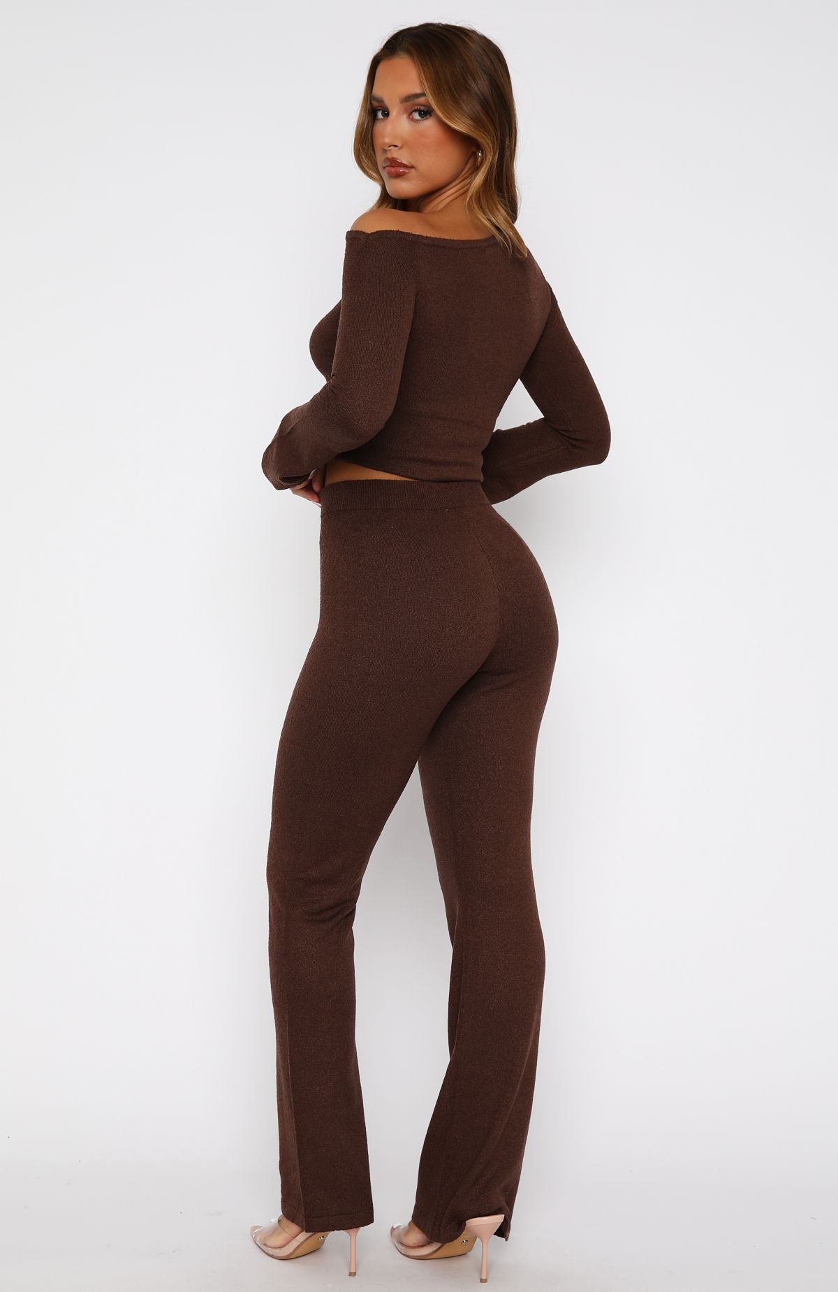 White Fox We'll Be Fine Pants Chocolate
