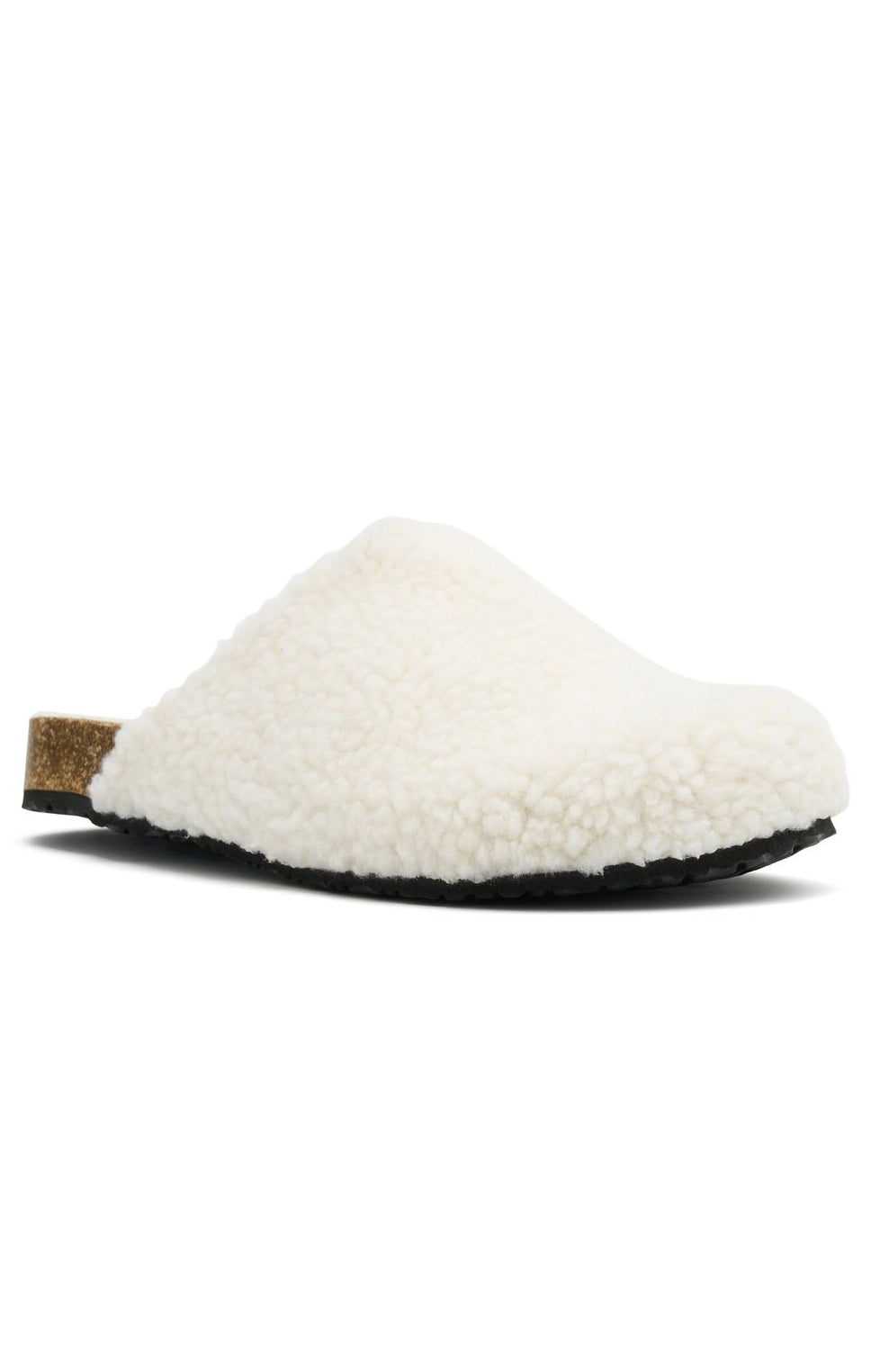 White Fox Ina Slippers Cream Shearling