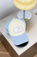 White Fox Just Too Cute Cap Baby Blue/Cream