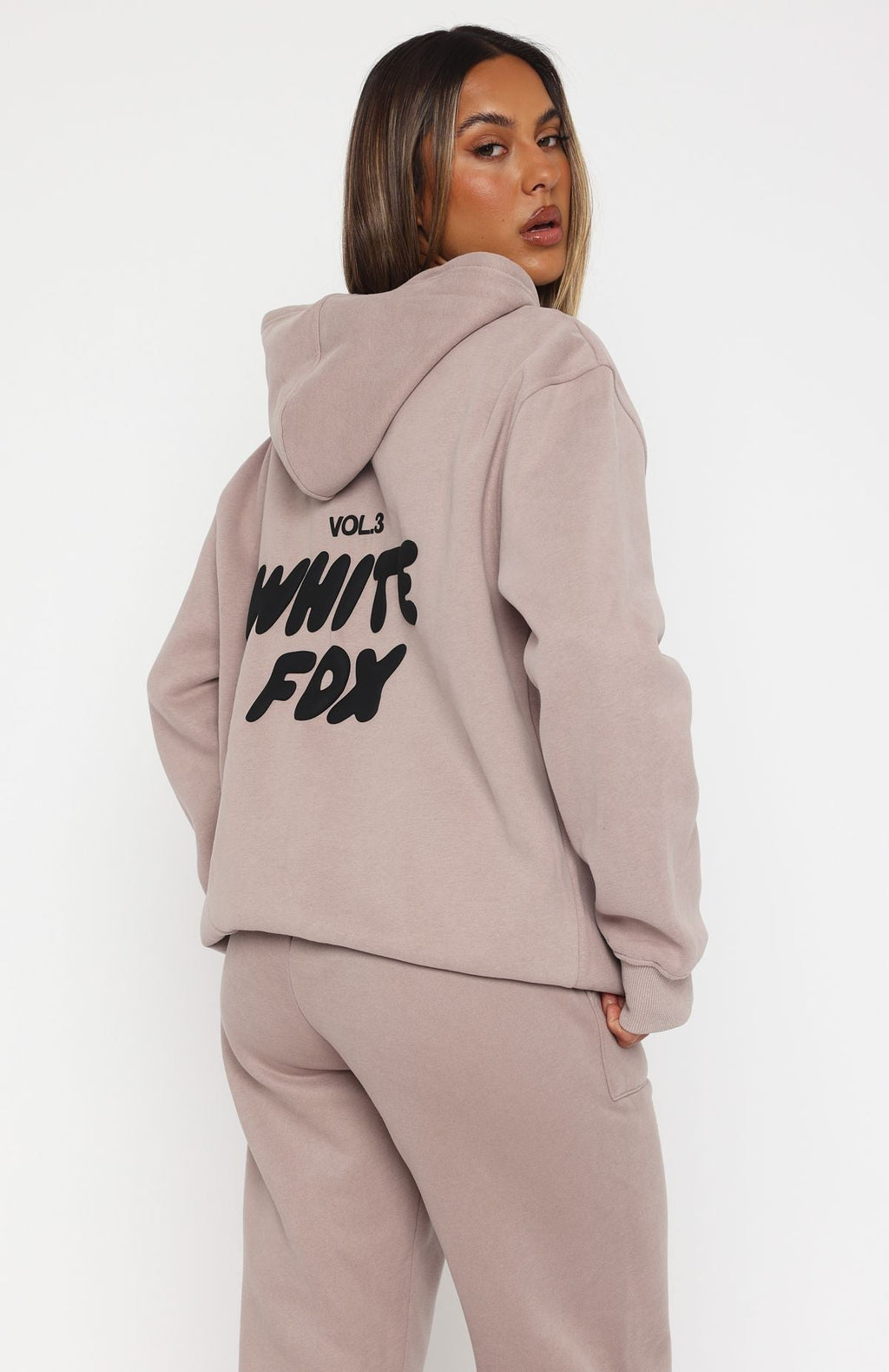 White Fox Offstage Hoodie Cinnamon