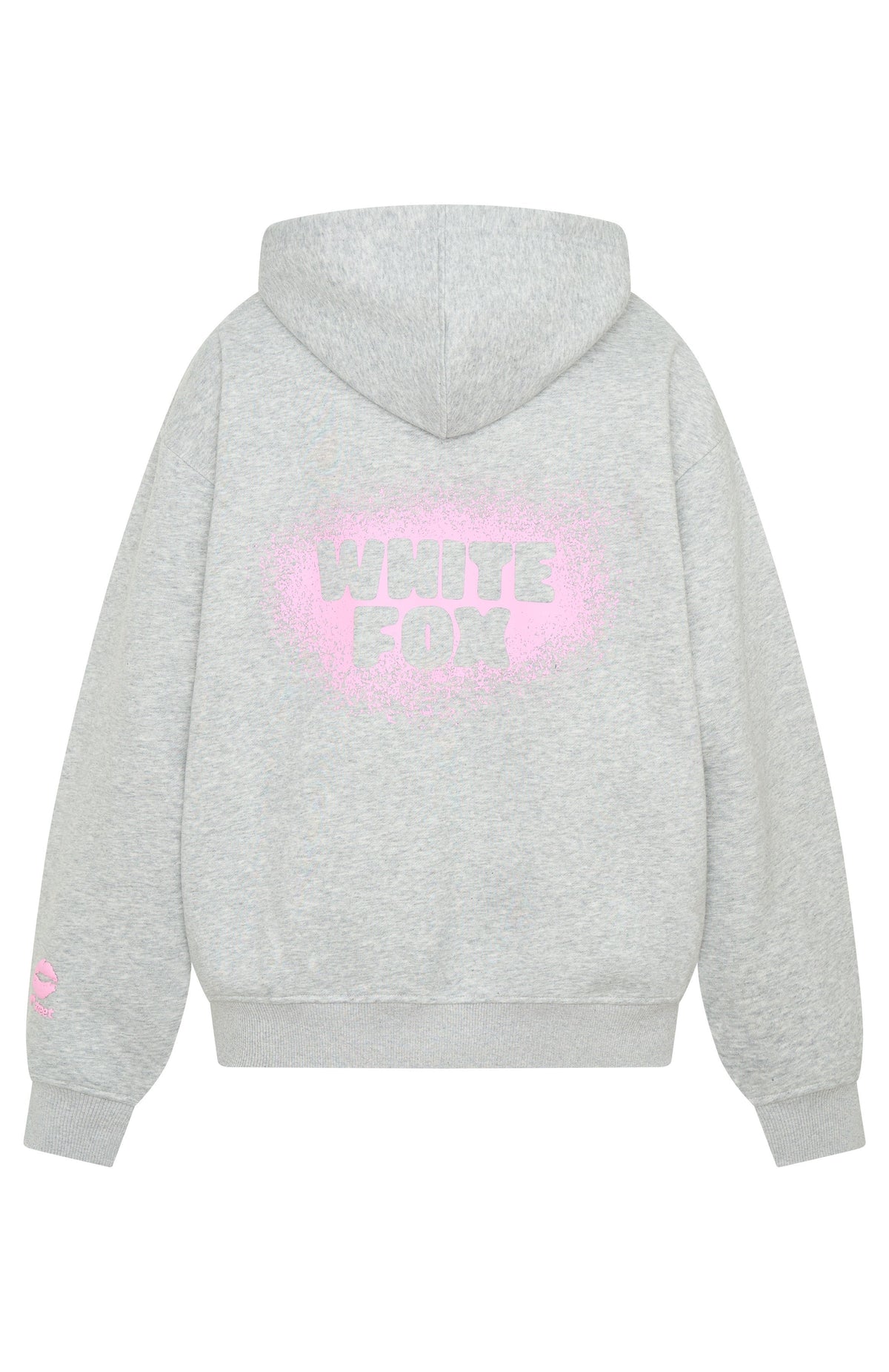 White Fox 11th Street Keeping It Real Oversized Hoodie Jelly Bean