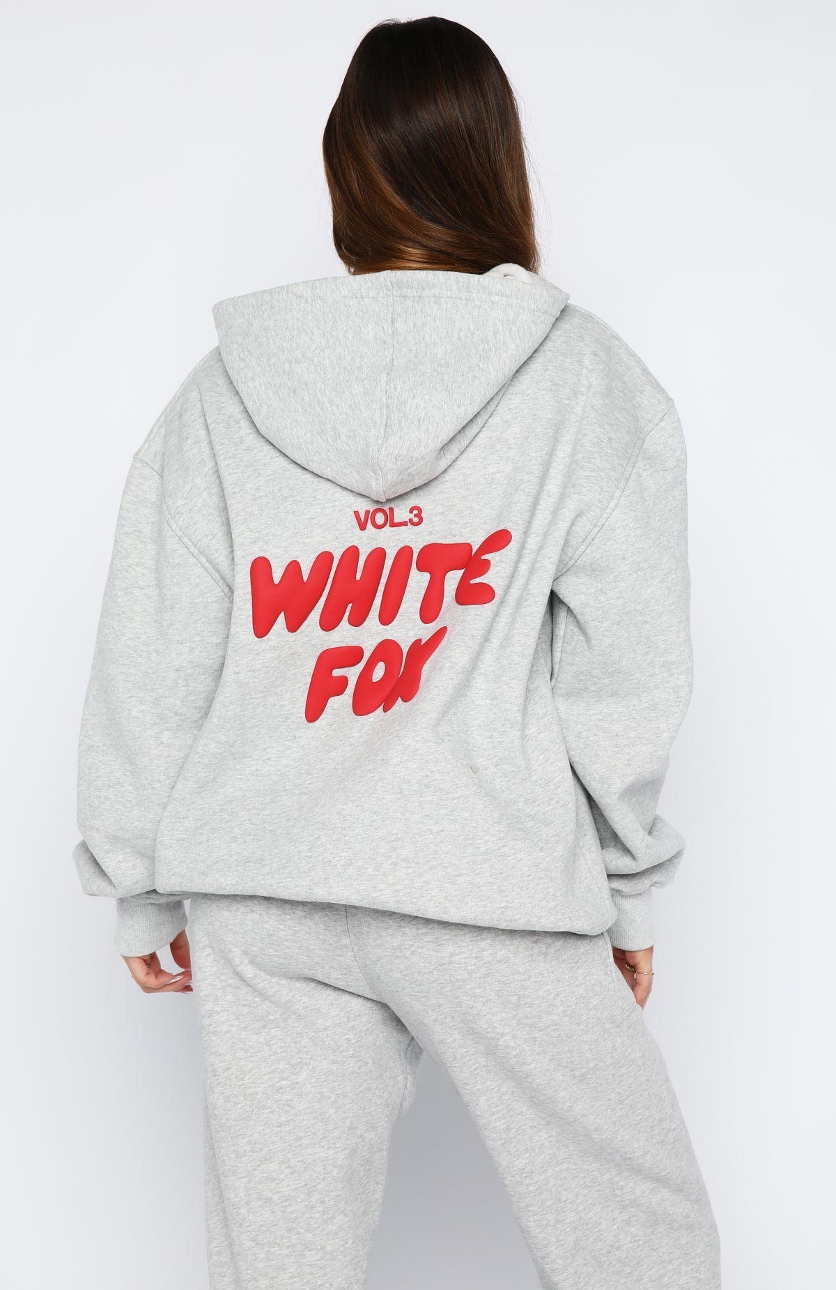 White Fox Offstage Hoodie Alloy Grey