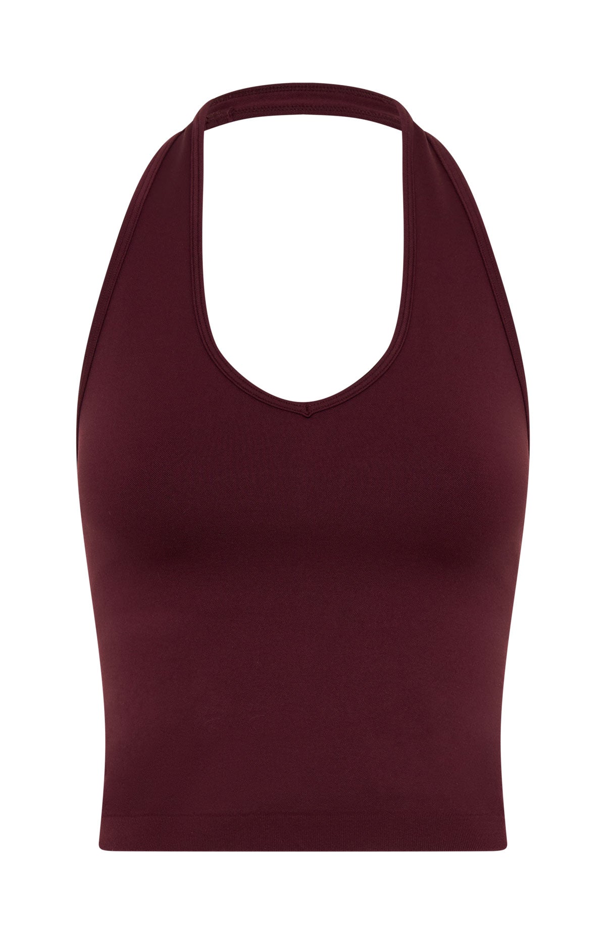 White Fox Grit Seamless Active Tank Merlot