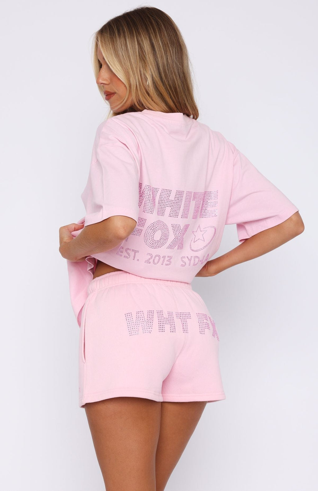 White Fox Always Shining Lounge Shorts Posy