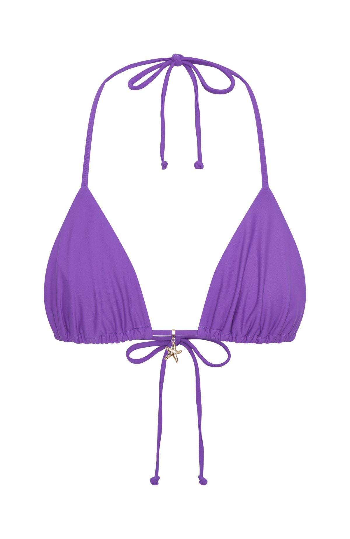White Fox Sunset Bay Bikini Top Grape