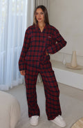 White Fox That Time Of Year Pyjama Pants Red/Navy