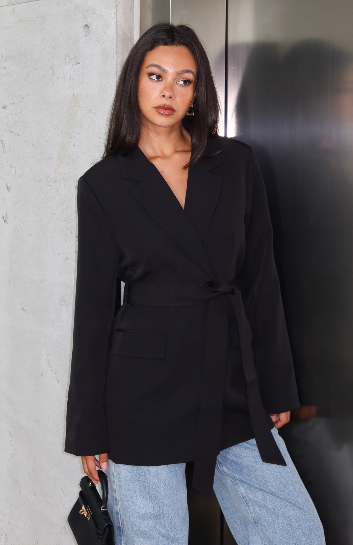 White Fox How They Shine Jacket Black
