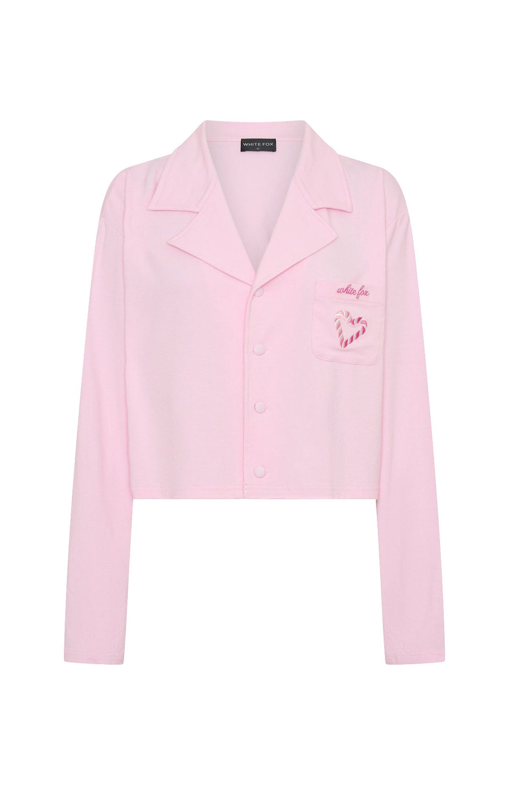 White Fox Bedtime Bliss Pyjama Set Soft Pink