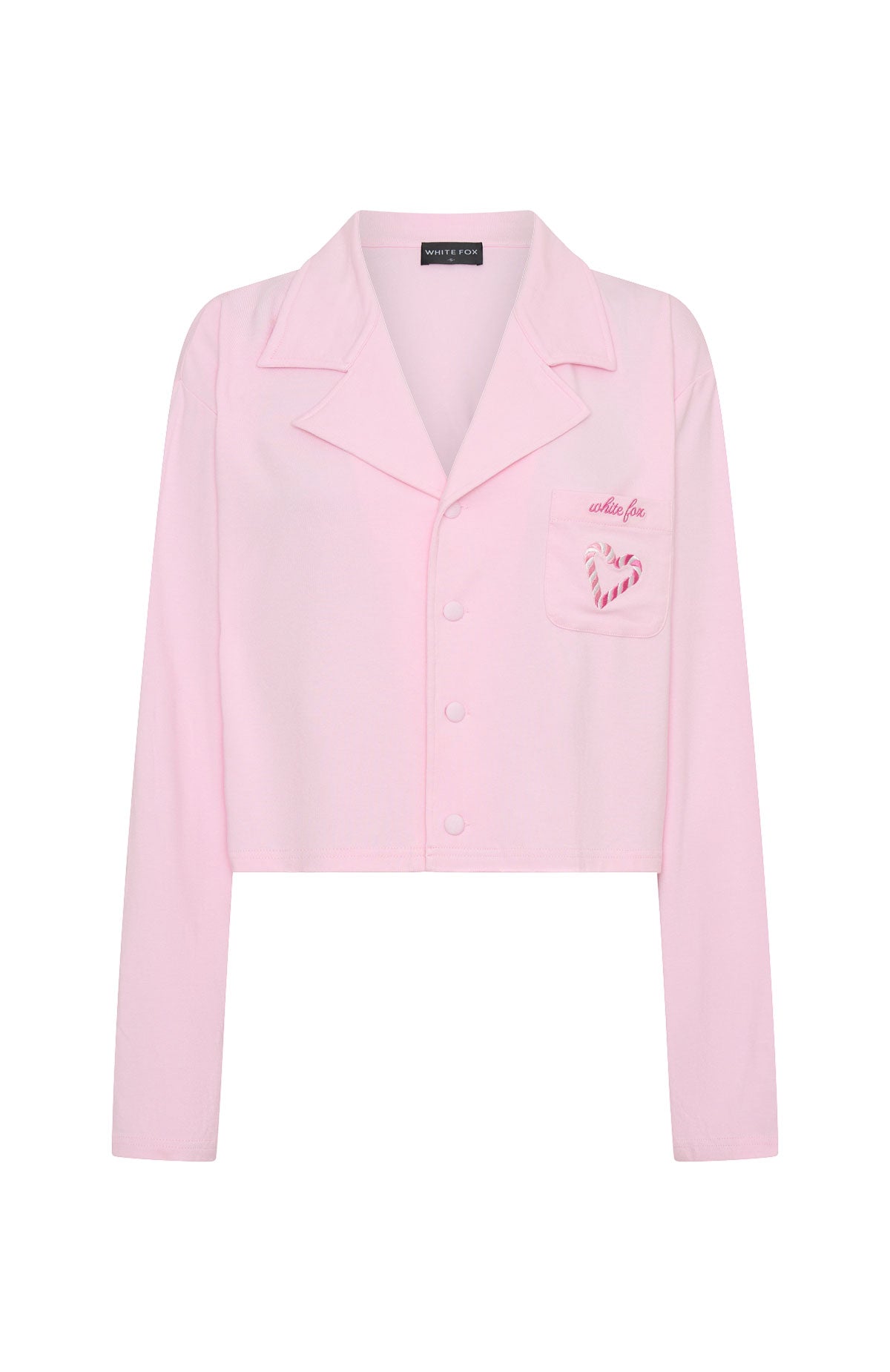 White Fox Bedtime Bliss Pyjama Set Soft Pink