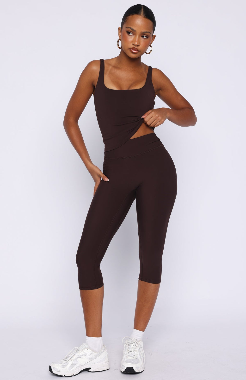 White Fox Powerhouse Capri Dark Chocolate