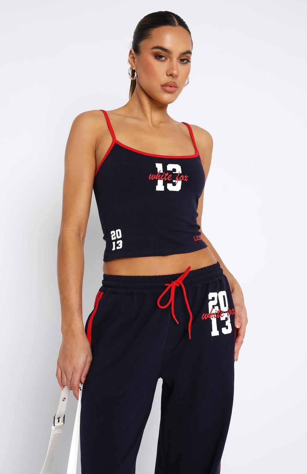 White Fox All Star Season Singlet Navy