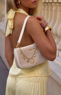 White Fox Grady Shoulder Bag Cream