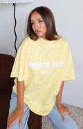 White Fox Vol. 1 Oversized Tee Lemon Bow
