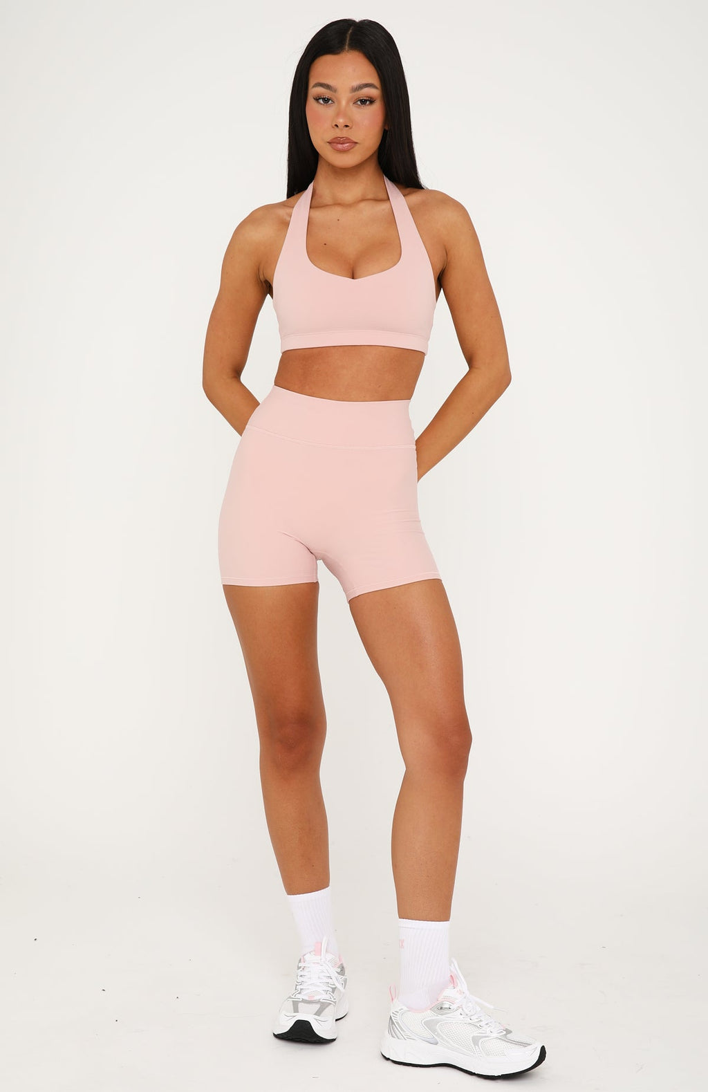 White Fox Sprint Sports Bra Dusty Pink