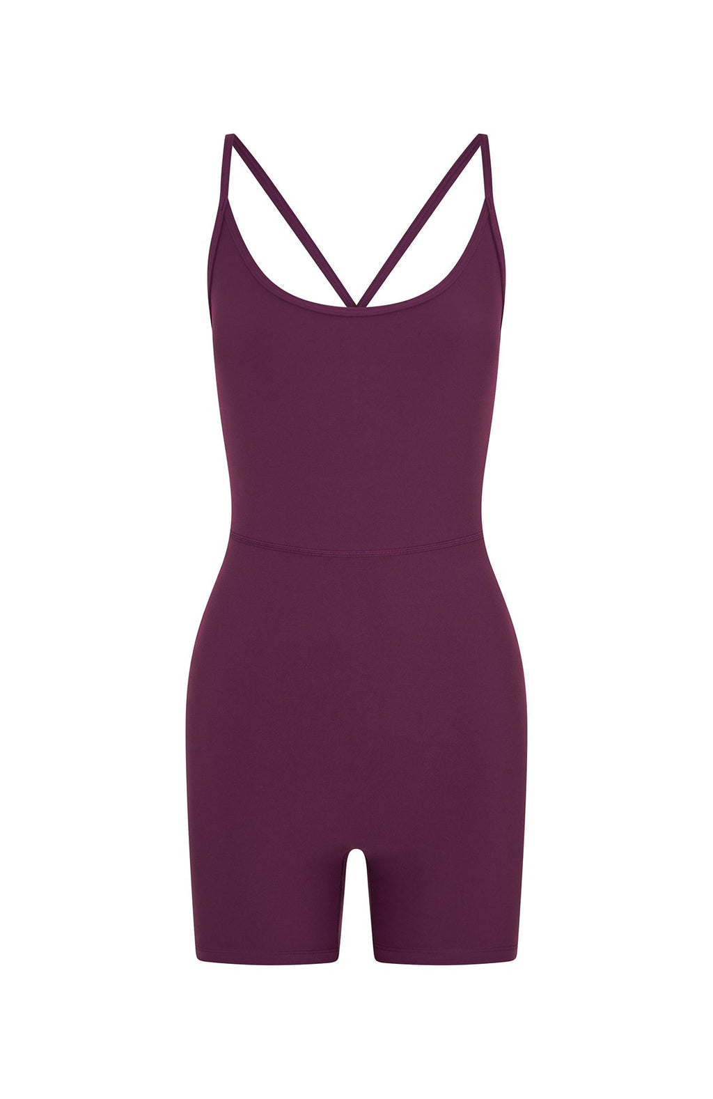 White Fox Power To You Playsuit Plum